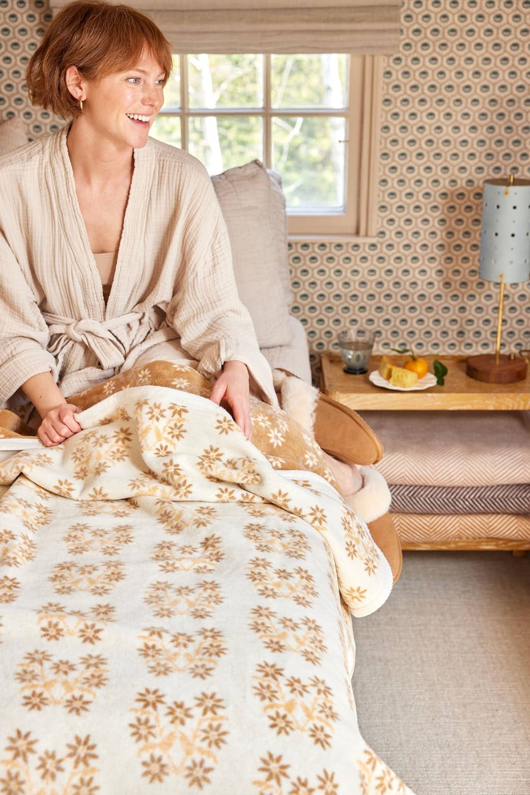 Chappy Wrap Blanket in Highlands Floral