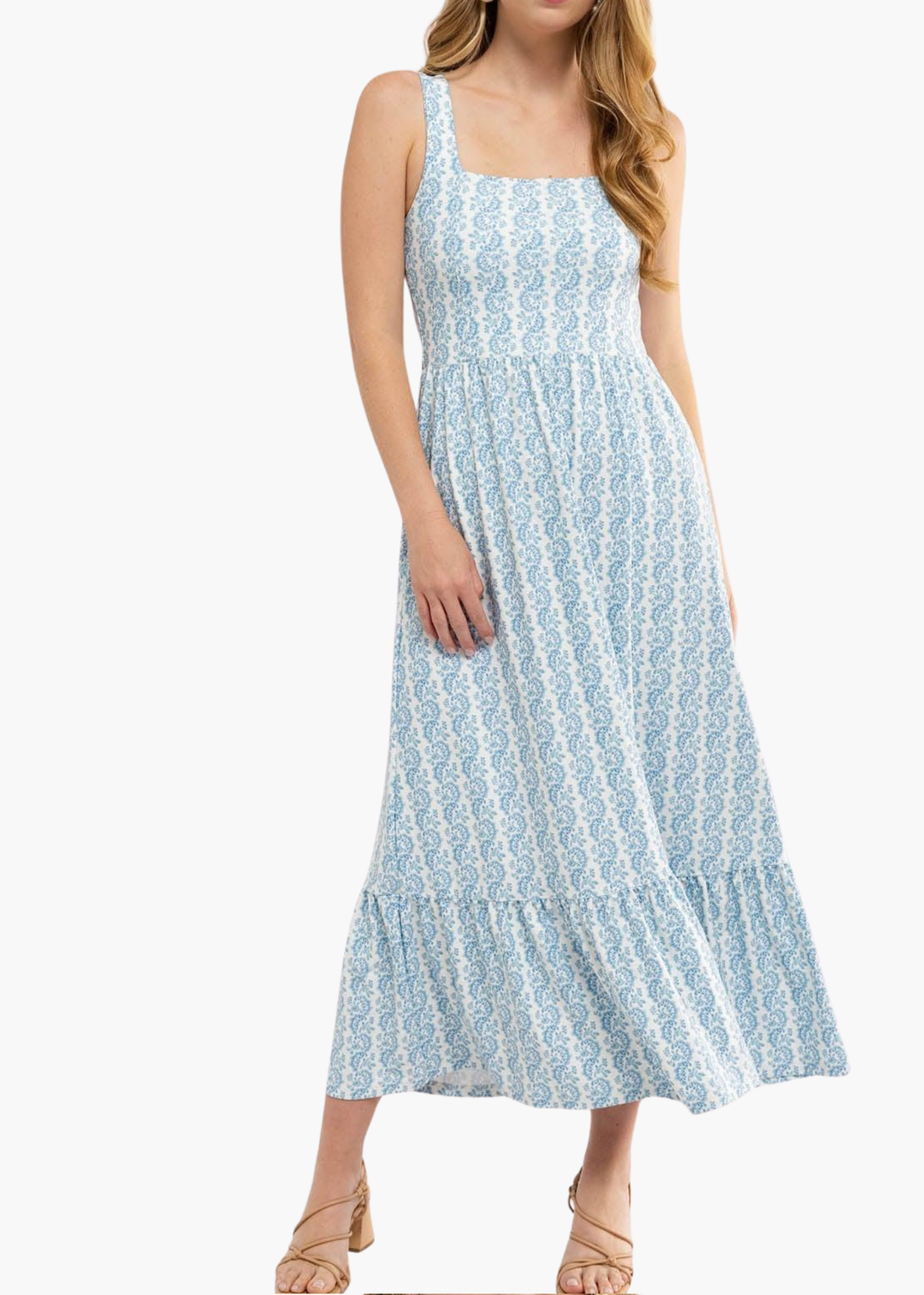 Bernadette Dress in Marigold Twist L Bernadette Dress in Marigold Twist L
