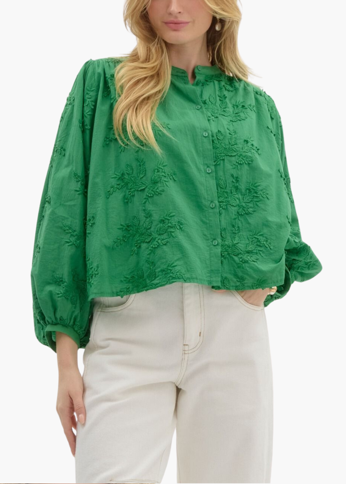 Margot Top in Green