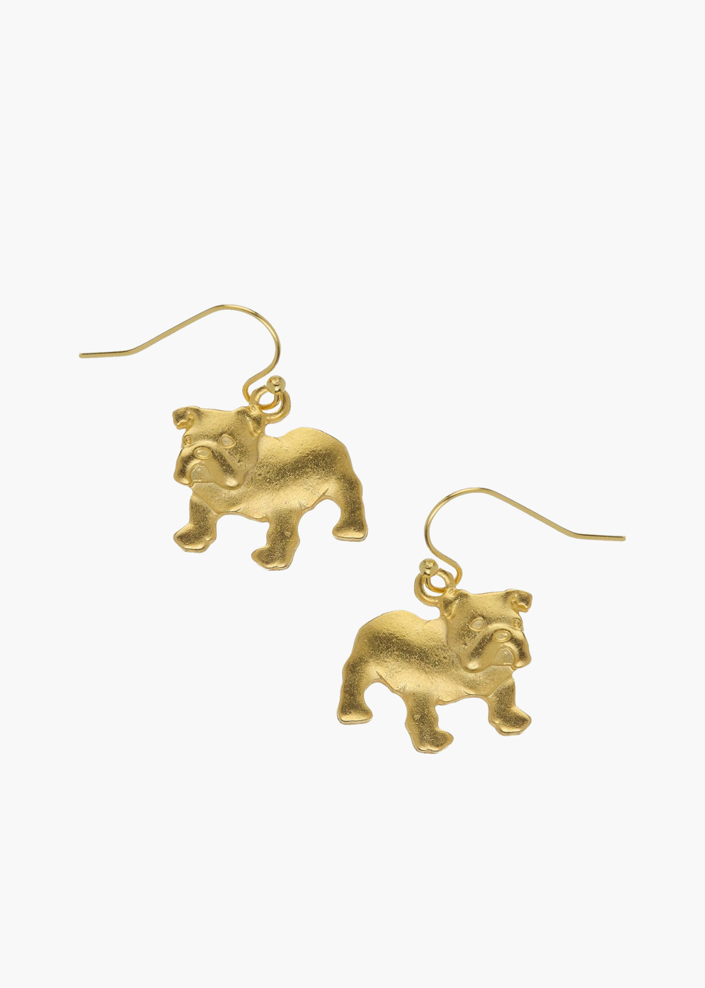 Mini Bulldog Drop Earrings