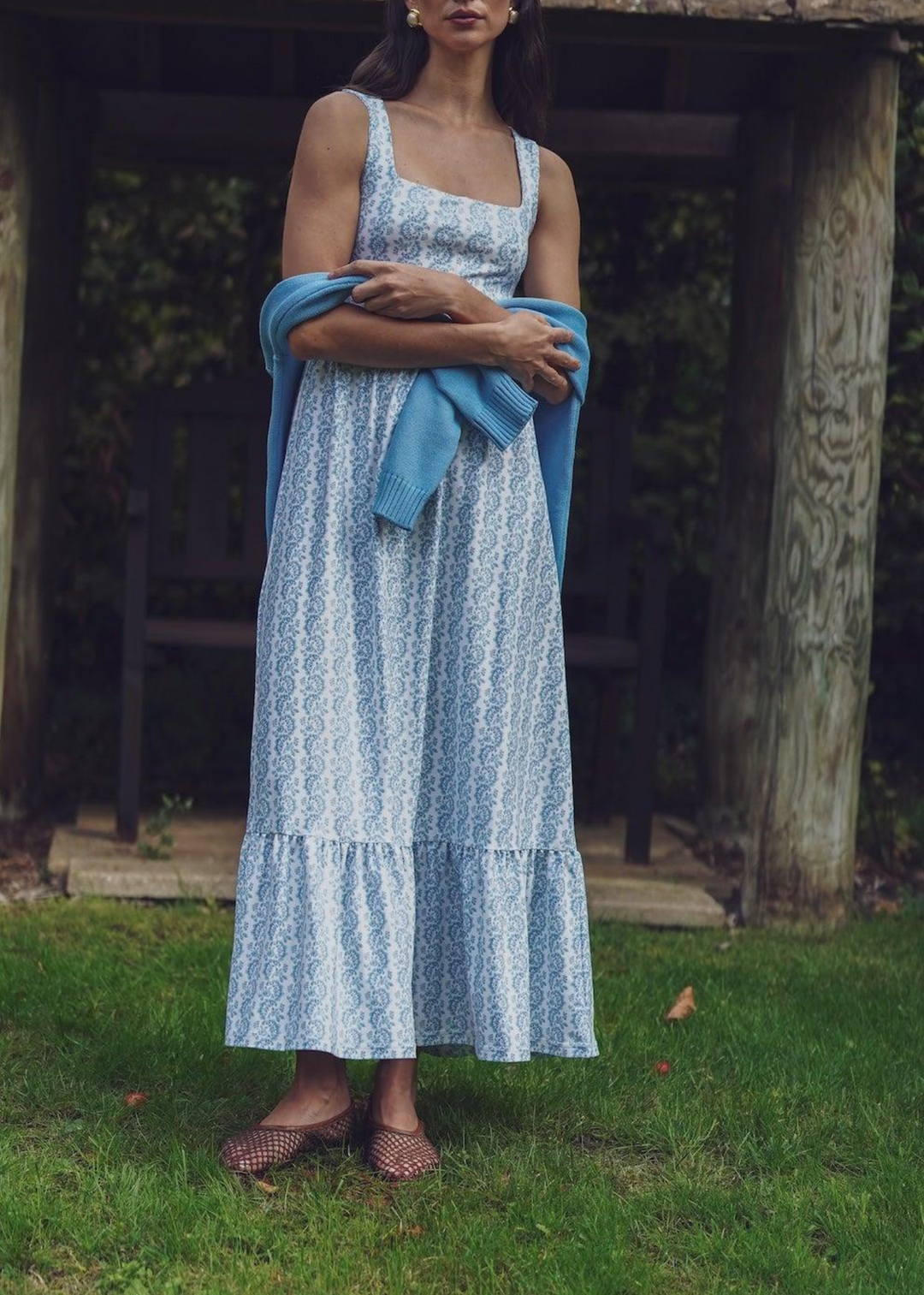 Bernadette Dress in Marigold Twist