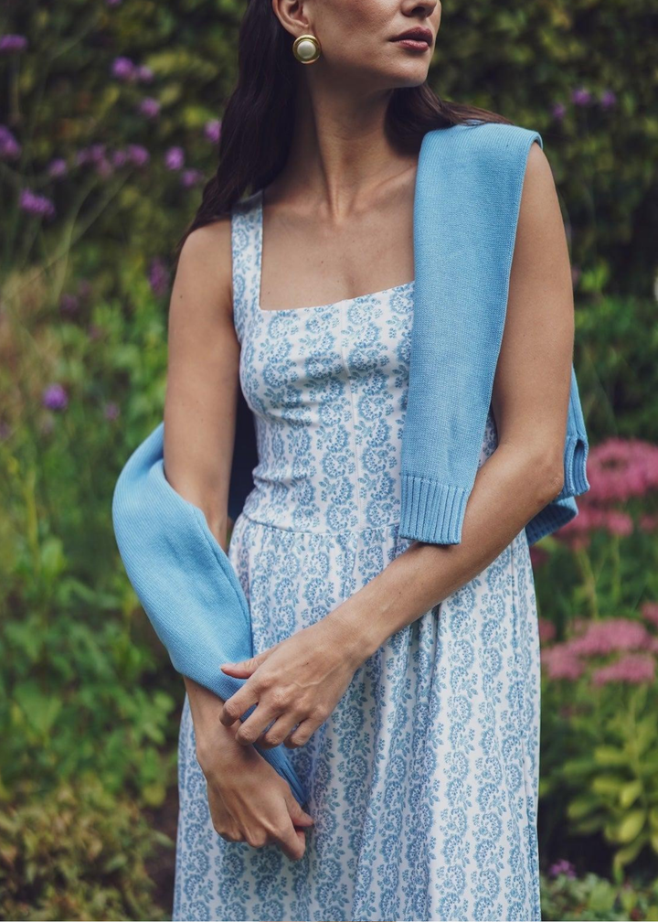 Bernadette Dress in Marigold Twist