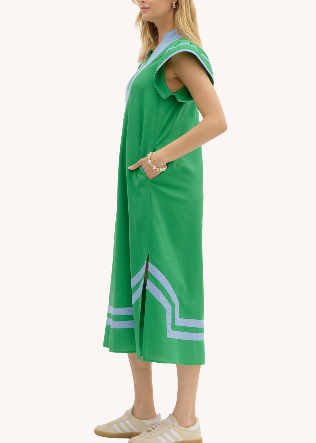 Laurel Tunic Dress in Green