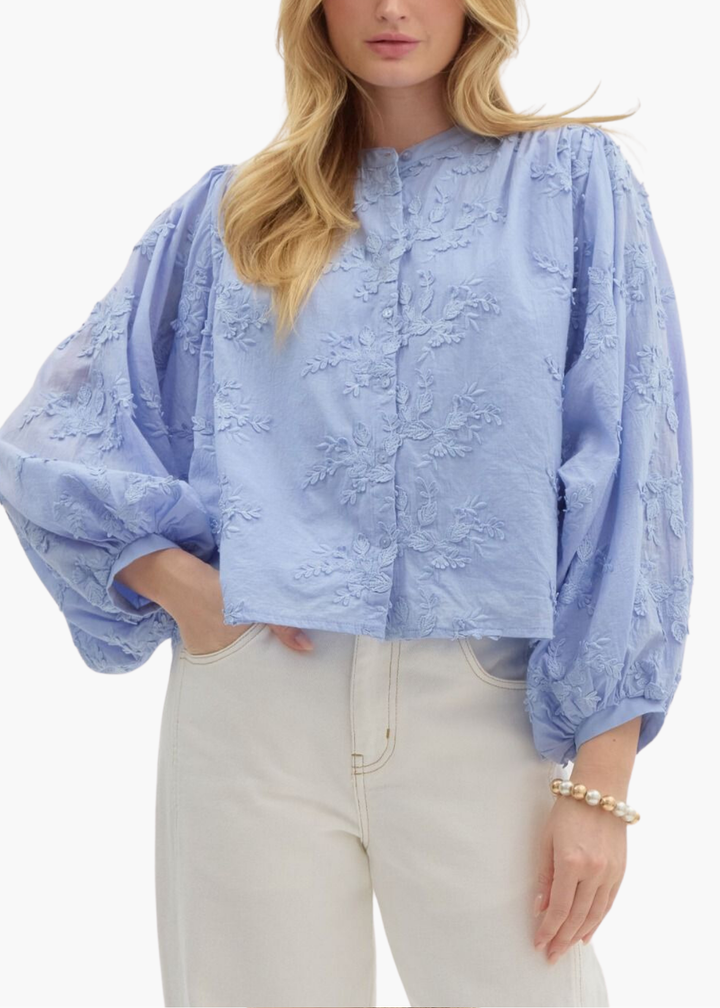 Margot Top in Blue