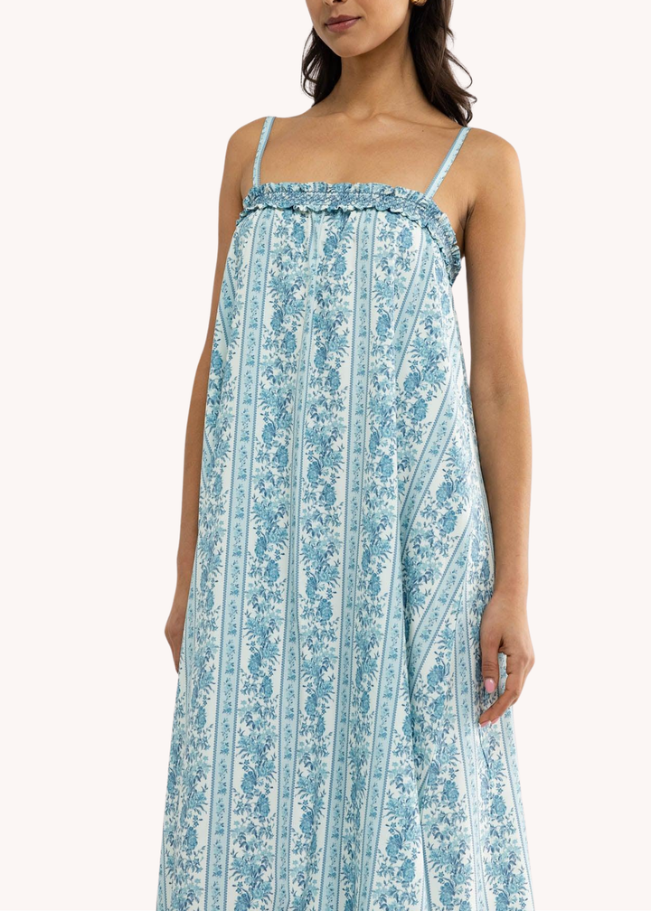 Sutton Dress in Porcelain Cabinet