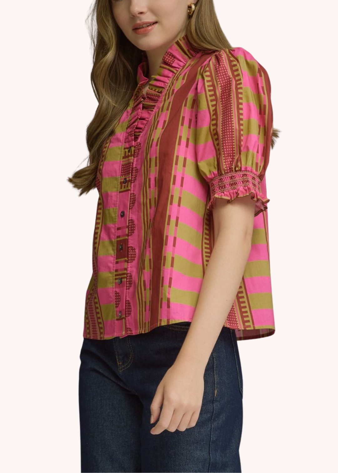 Wilson Top in Plum