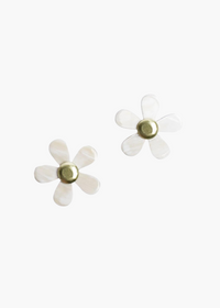 Daisy Horn Studs