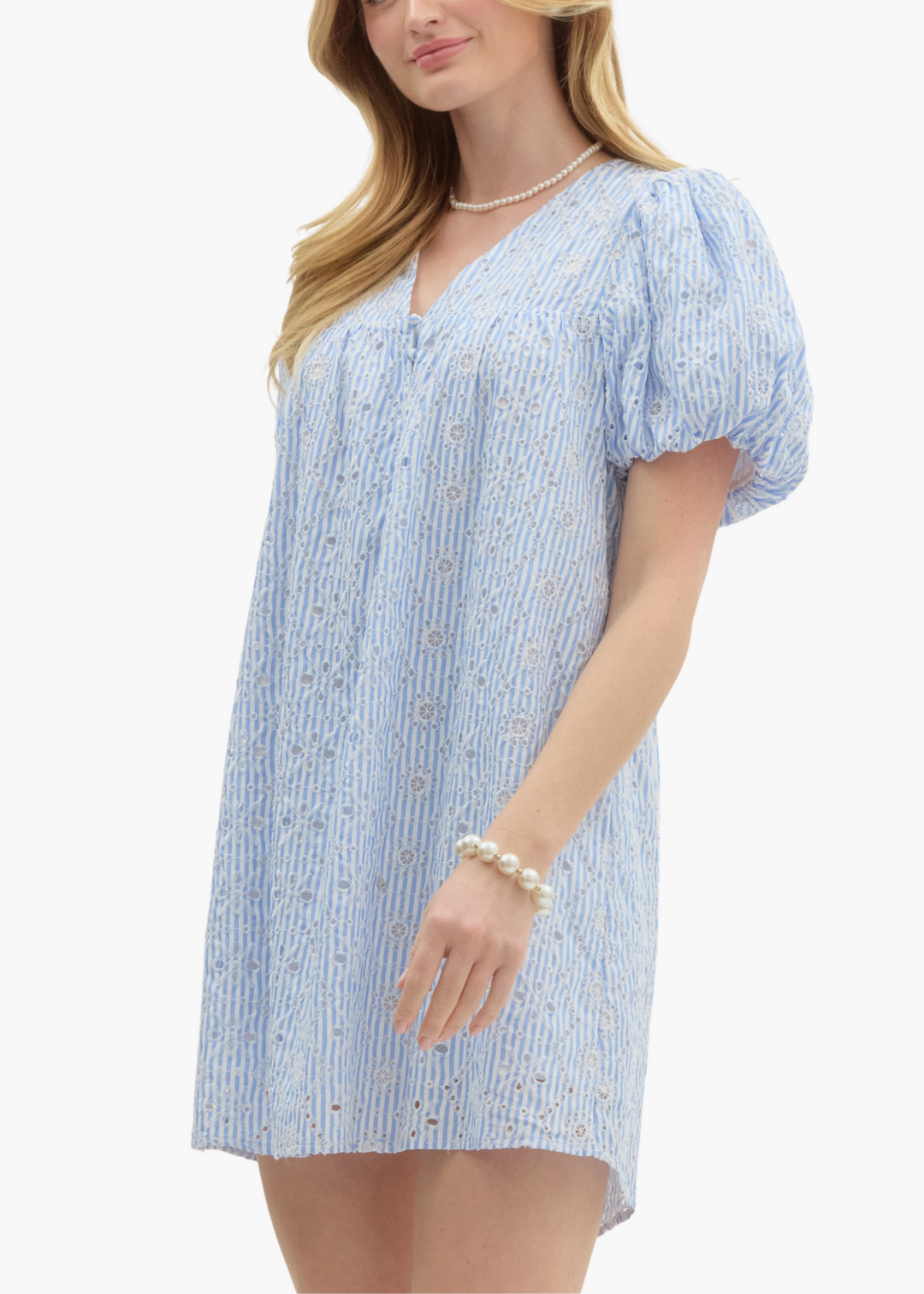 Honey Mini Dress in Blue