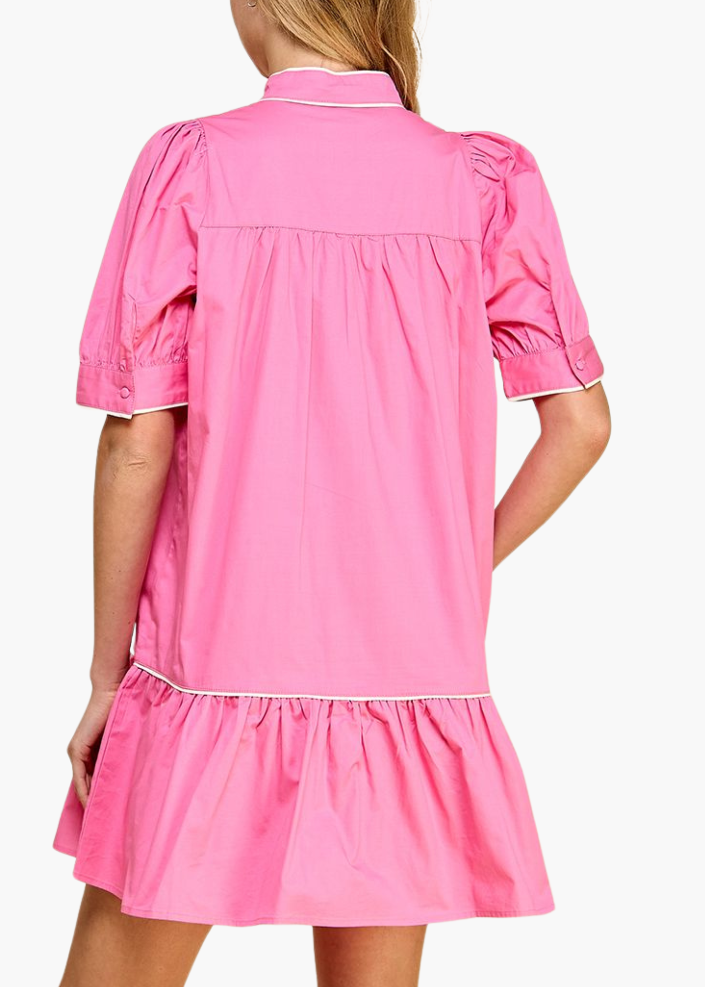 Tillie Mini Dress in Pink