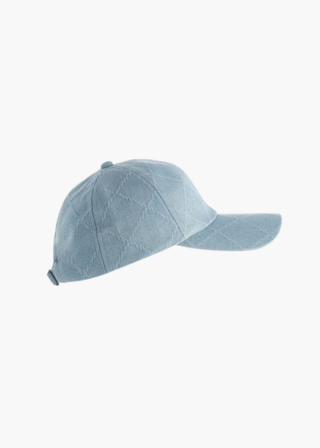 Julia Quilted Denim Hat