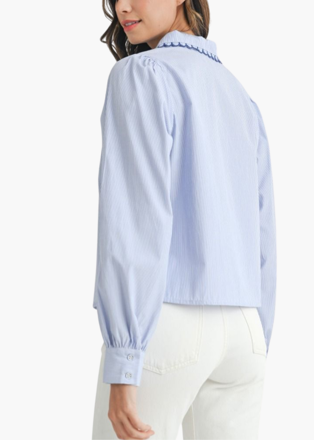 Asa Top in Blue