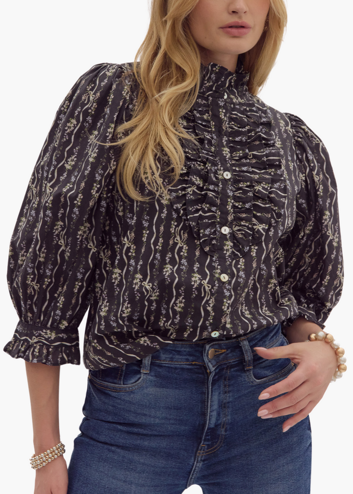 Taylor Top in Dark Chocolate