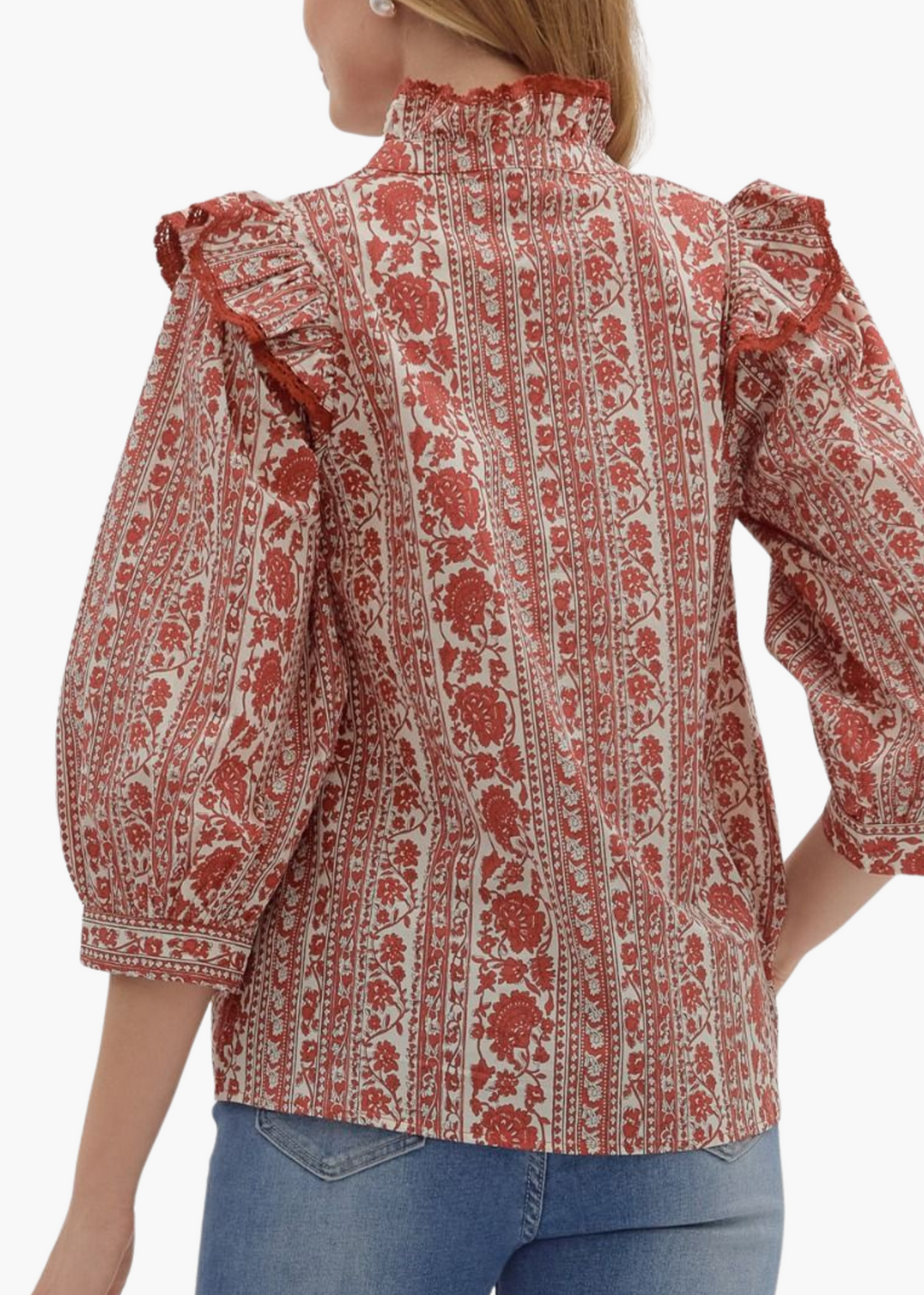 Marisol Top in Rust