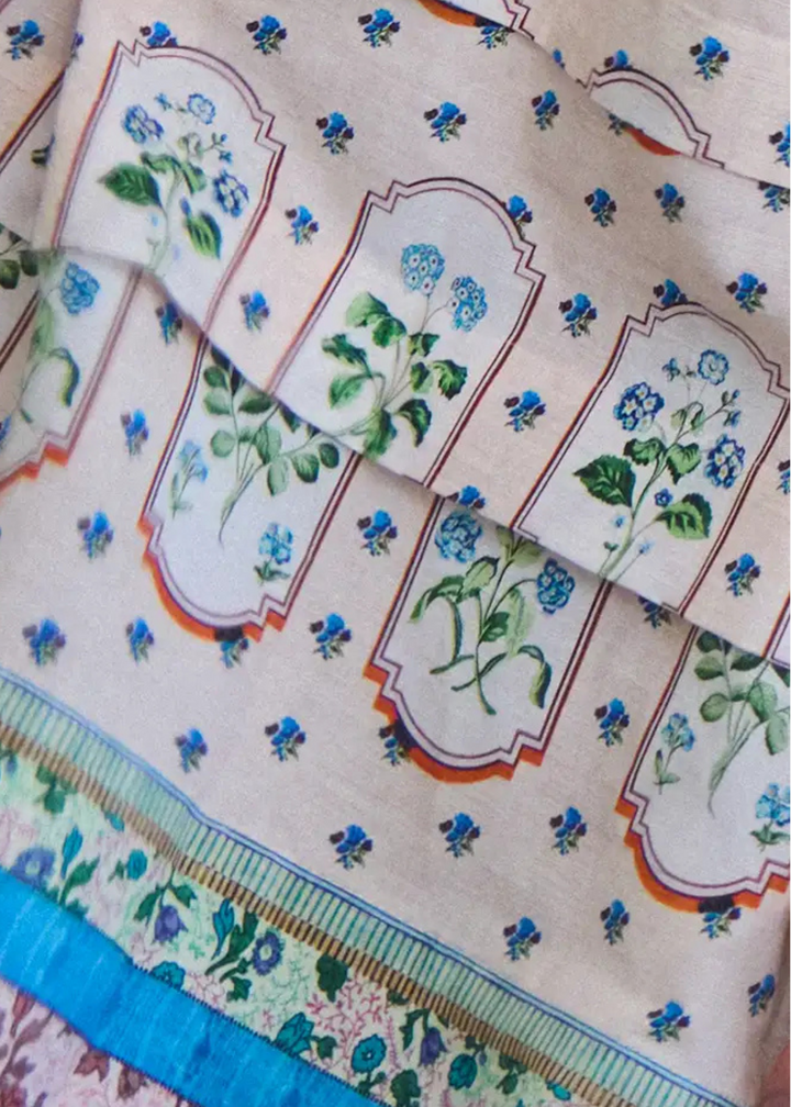 Camie Dress in Pastel Botanicals