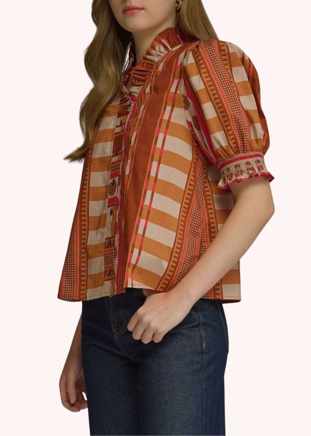 Wilson Top in Cinnamon