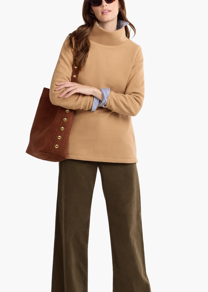 Cobble Hill Turtleneck in Camel