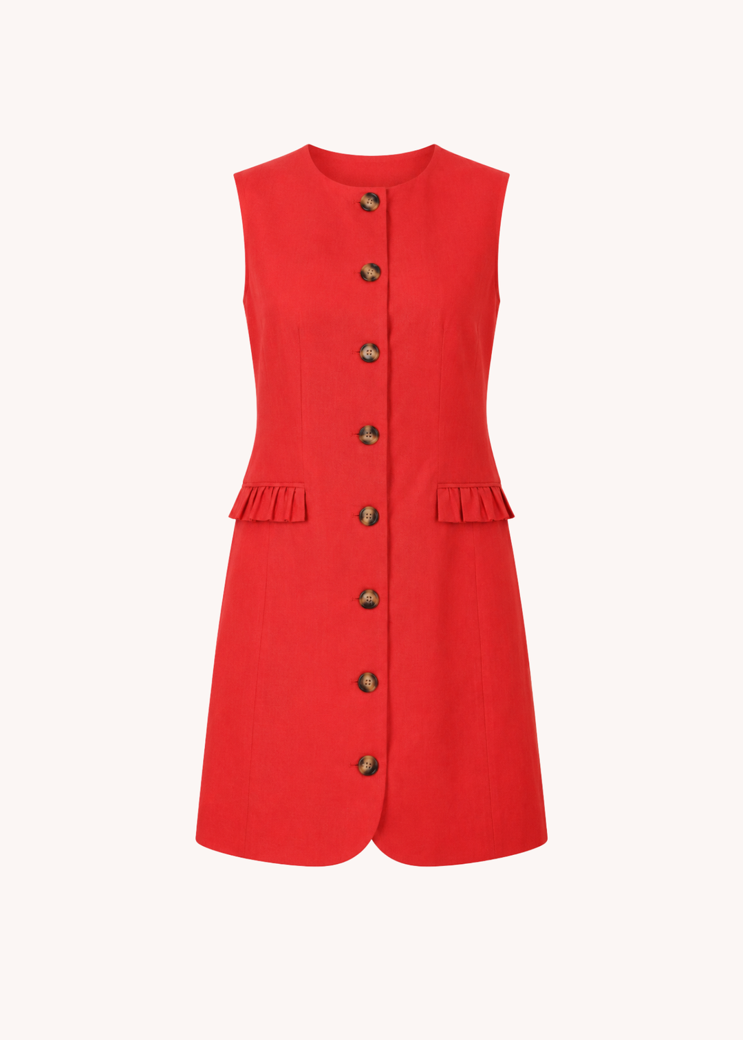 shift red dress Amelia Mini Shift Dress in Poppy Red S