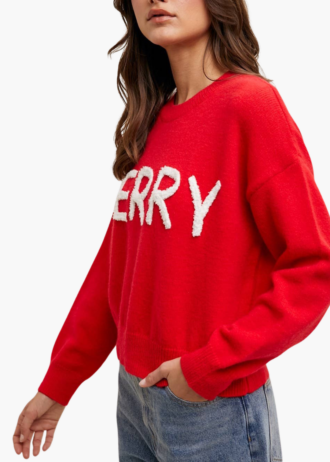 Merry Sweater in Red