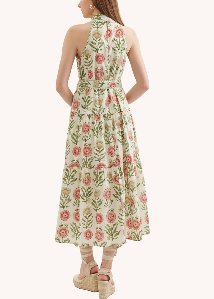 Mamie Cotton Midi Dress