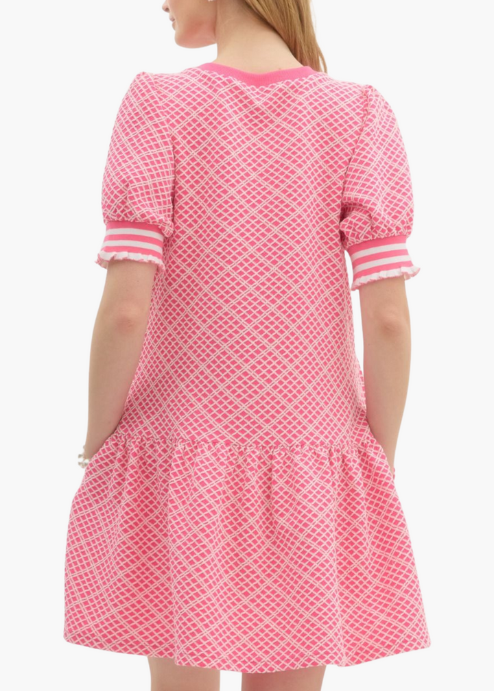 Carolina Mini Dress in Pink