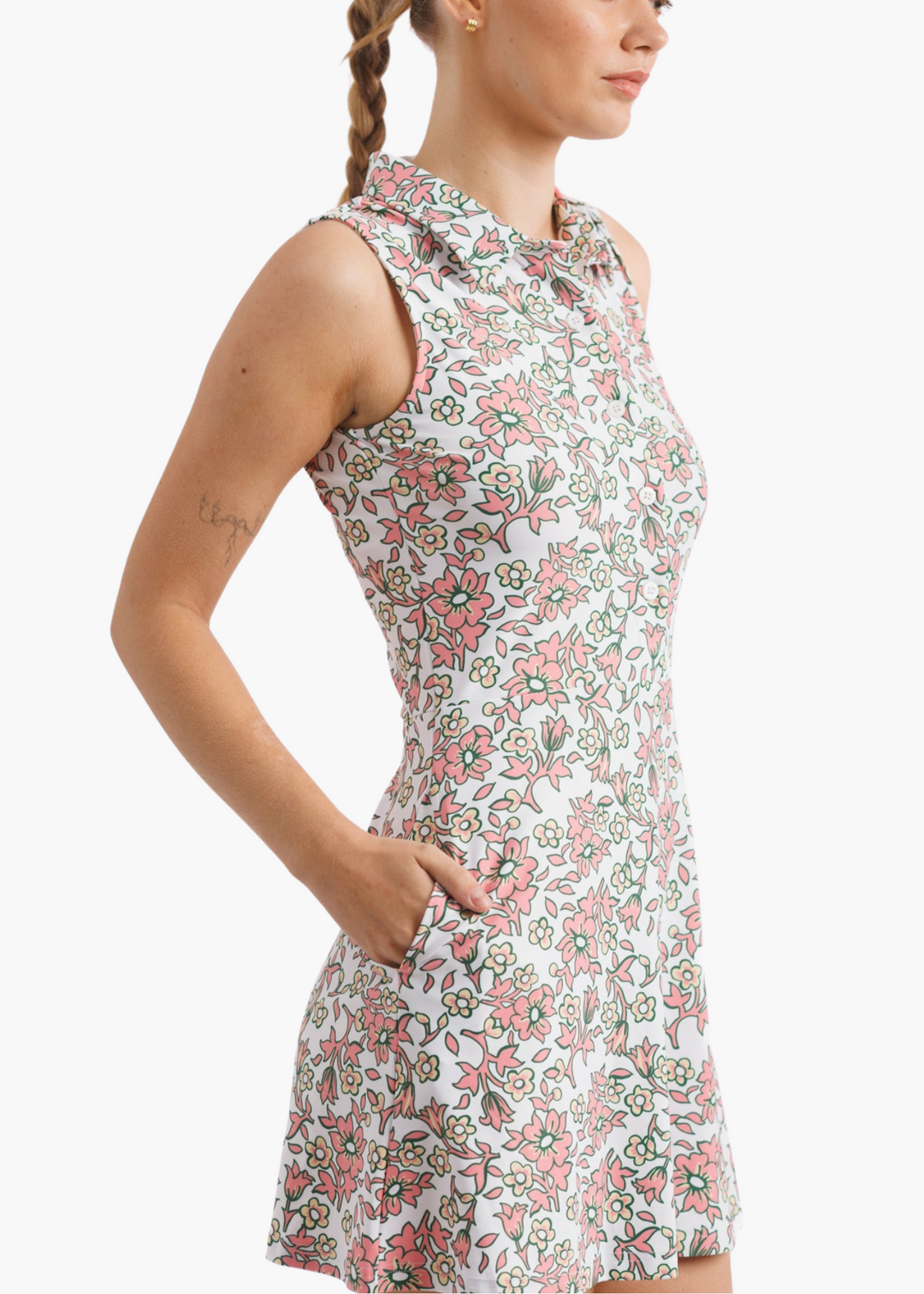 The Hedy Dress in Promenade Petal