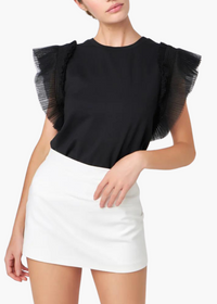 Carter Tulle Top