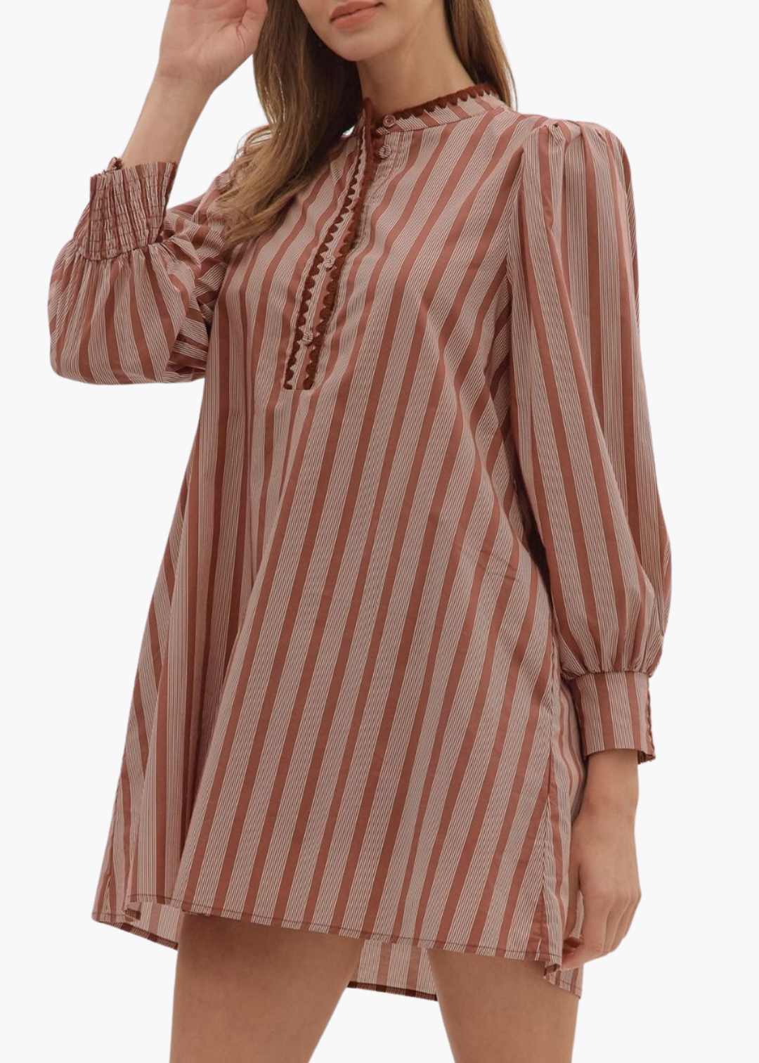 Mimi Mini Dress in Brown