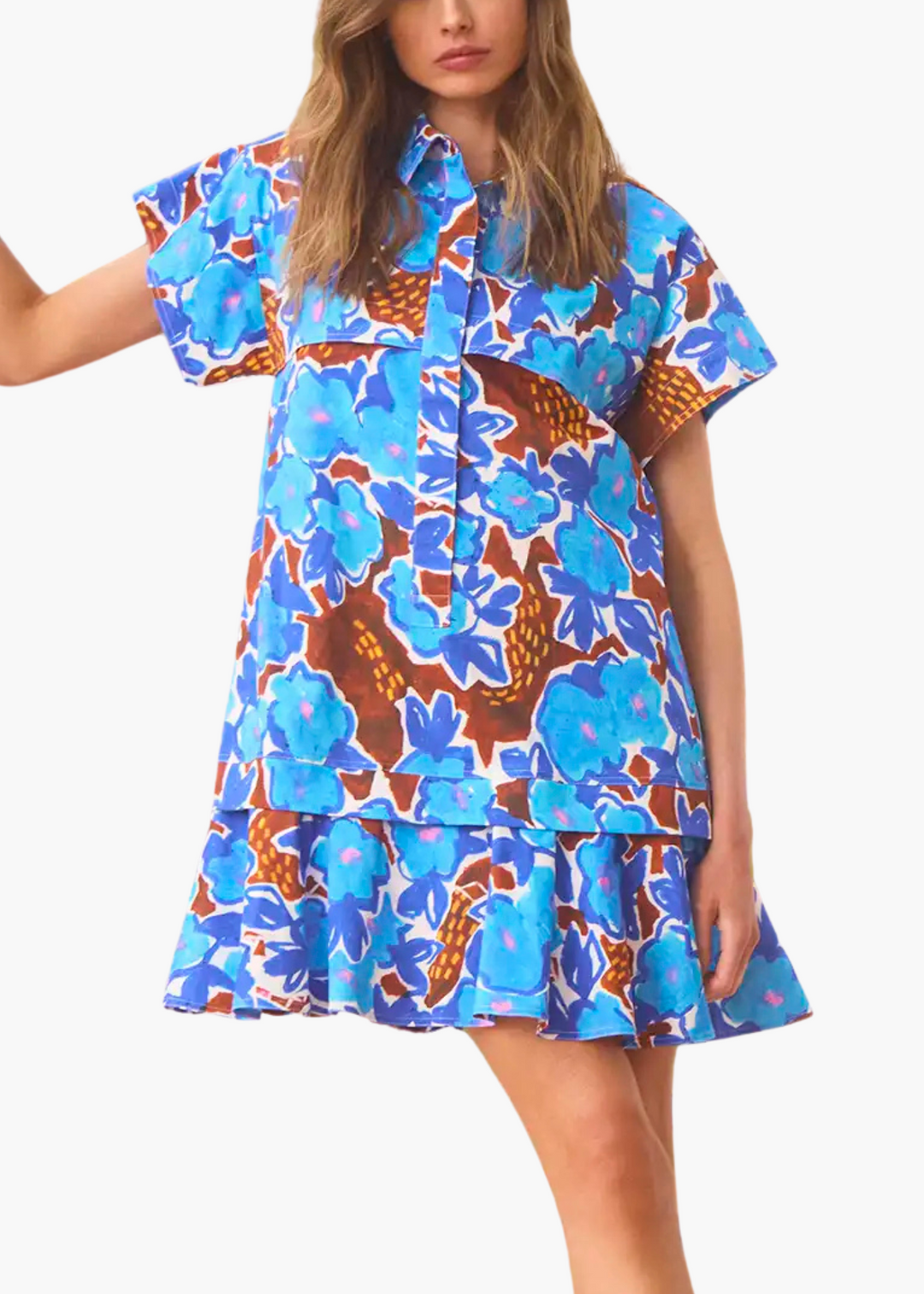 Addison Dress in Sketchbook Floral