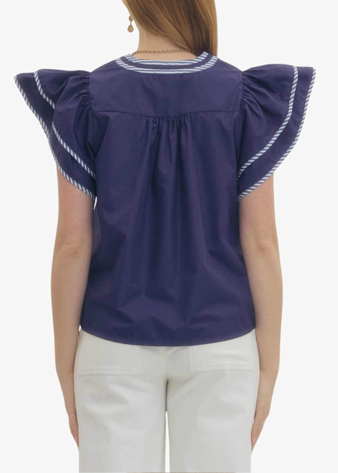 Penelope Top in Navy