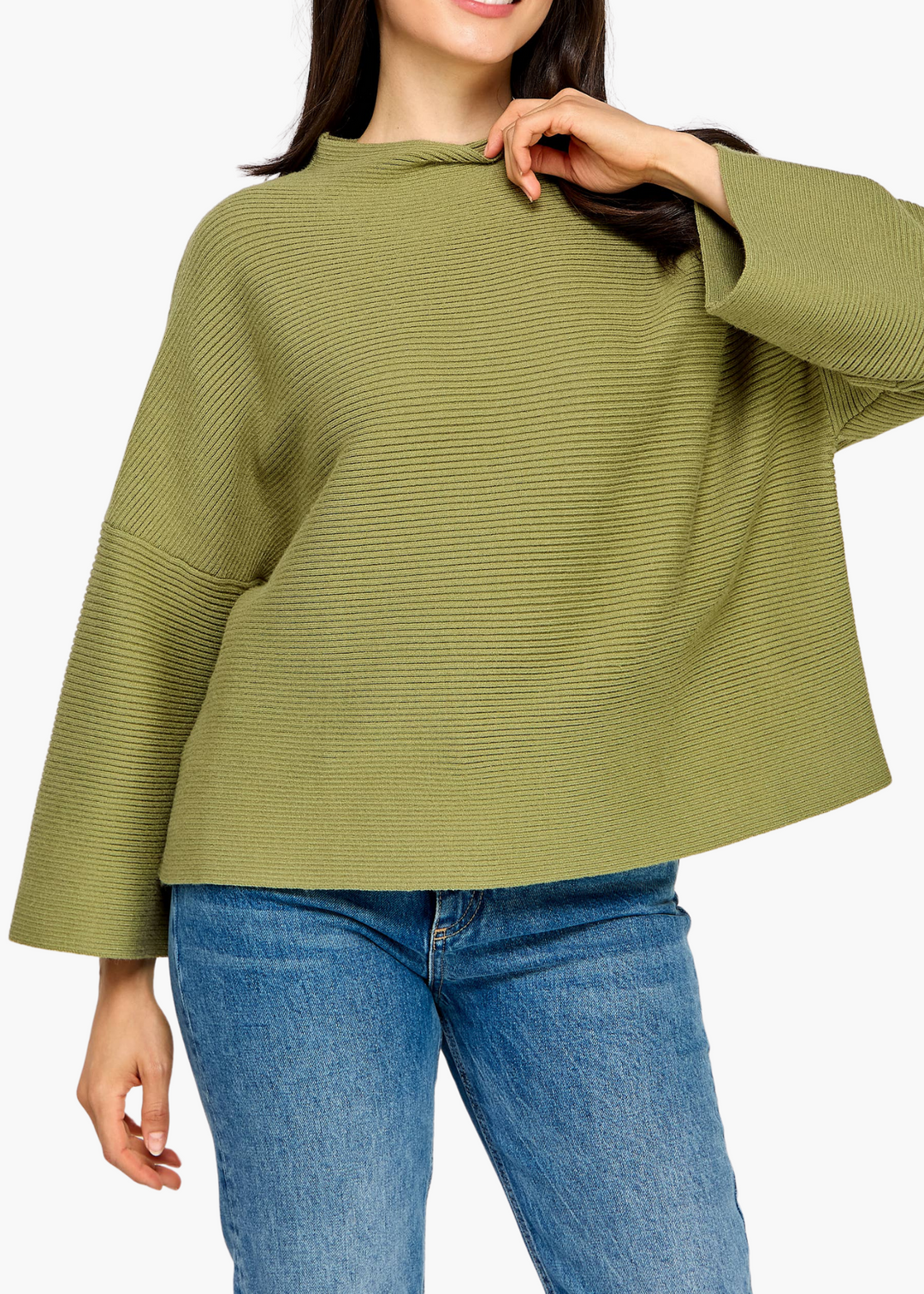 Sadie Pullover in Sage