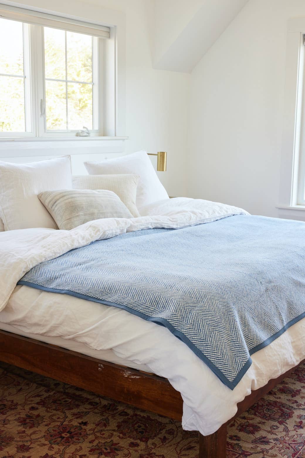 Chappy Wrap Blanket in Harborview Herringbone