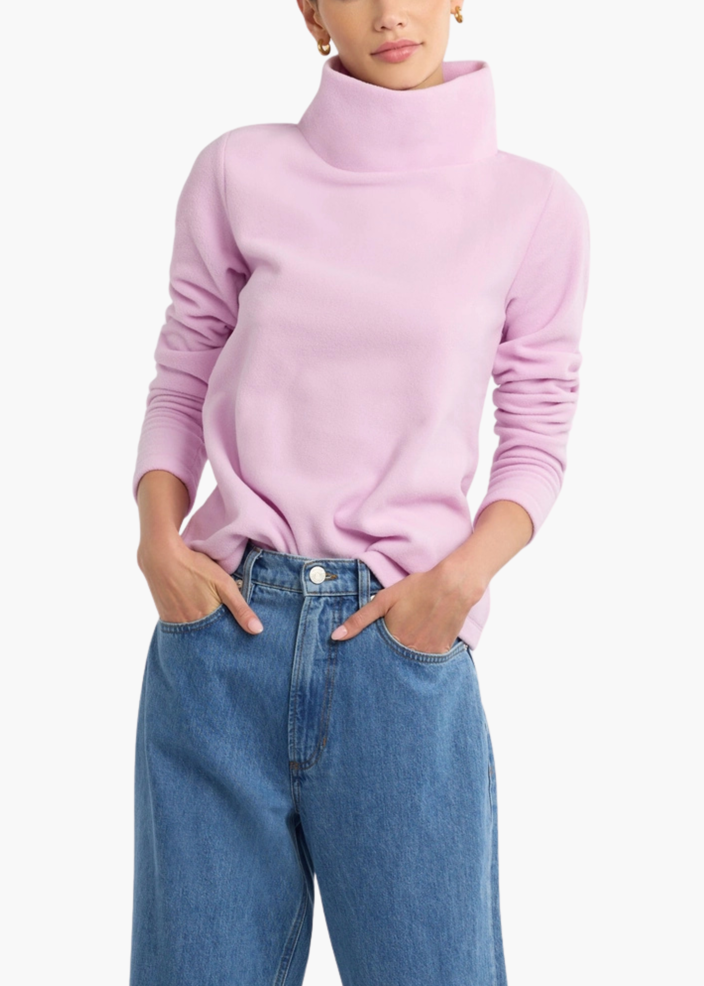 Greenpoint Turtleneck in Orchid