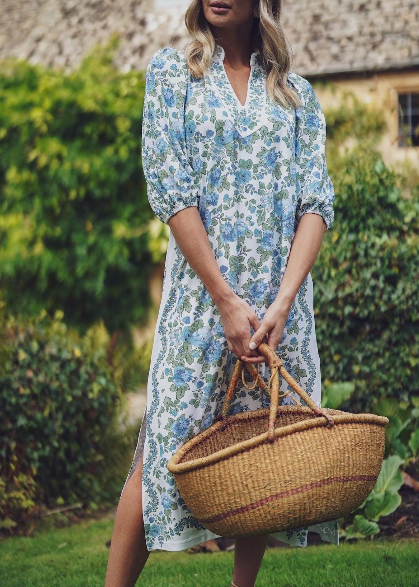 Brooks Dress in Cotswolds Scallop