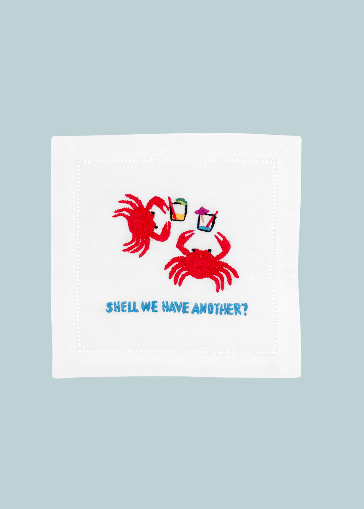 Shell We Have Another Cocktail Napkin Set of 4