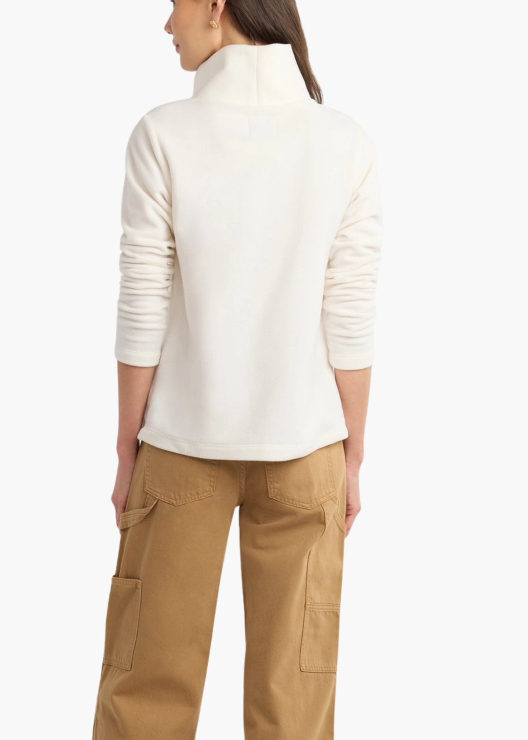 Greenpoint Turtleneck in Cream
