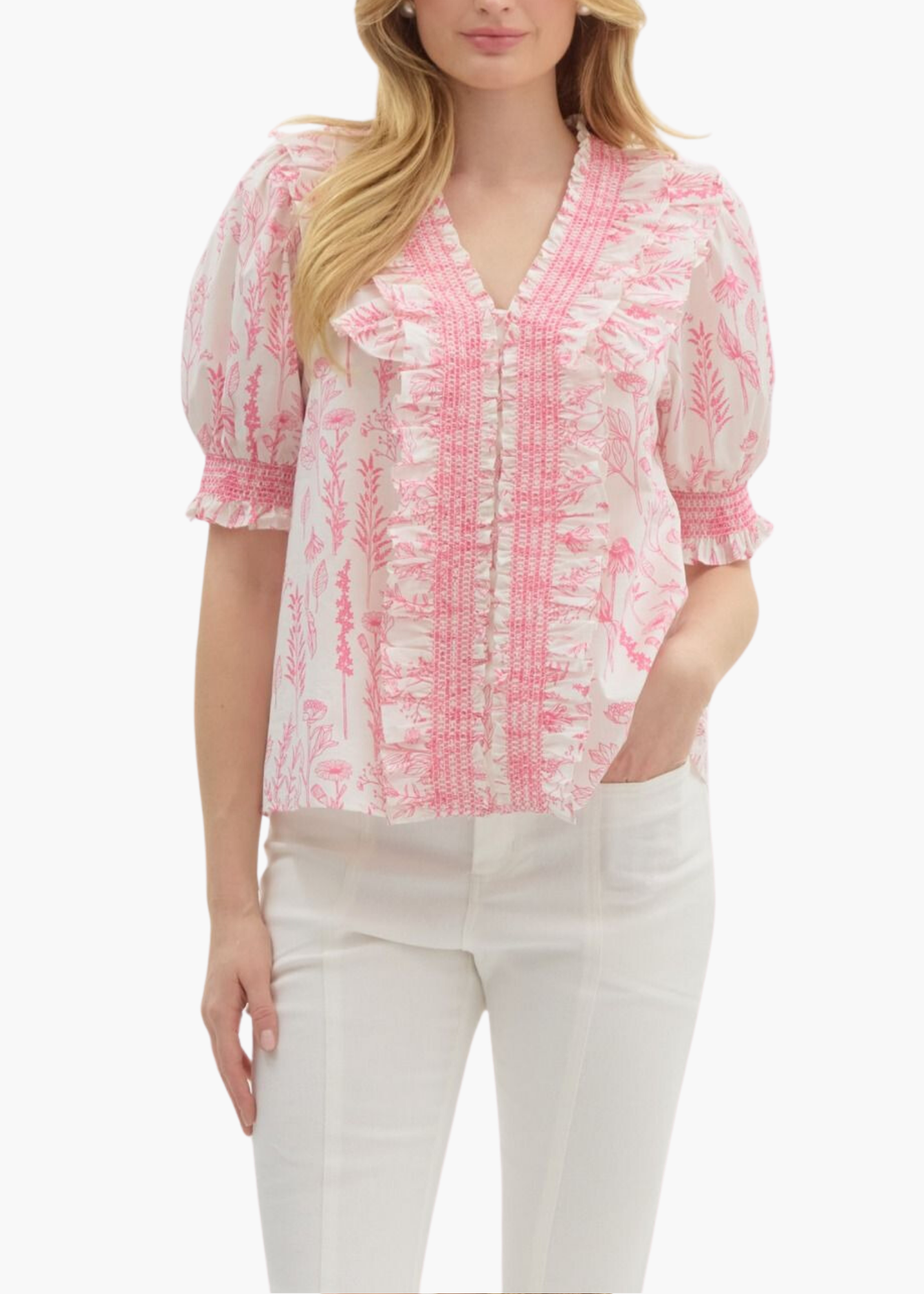 Vera Top in Pink