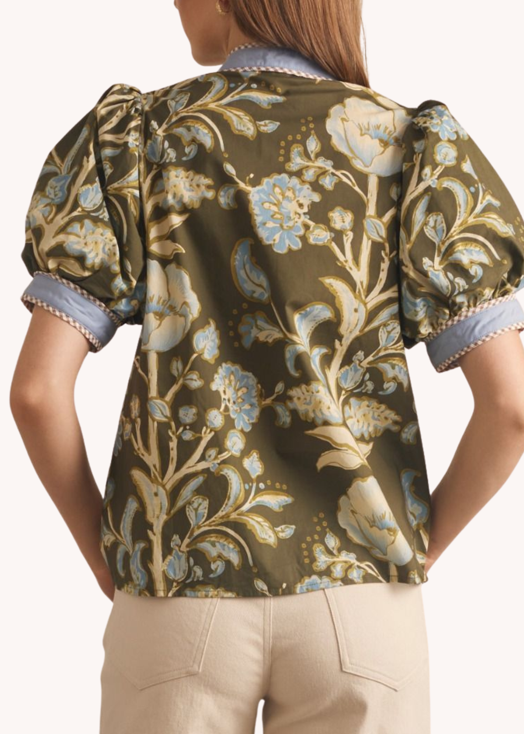 Rory Cotton Top in Olive