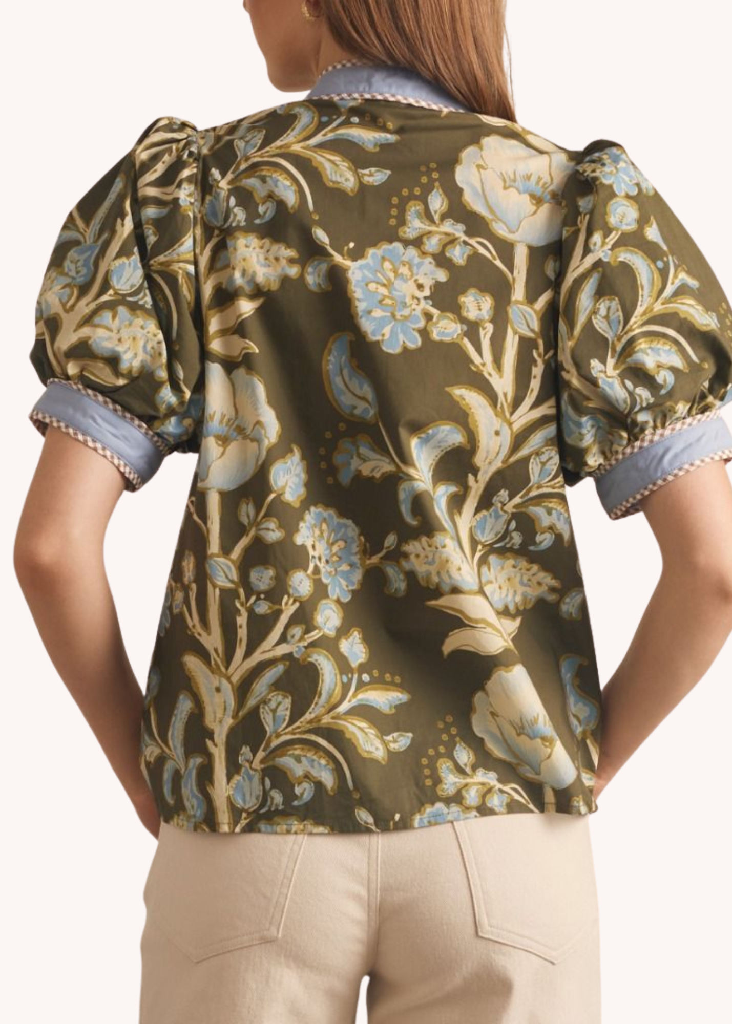 Rory Cotton Top in Olive
