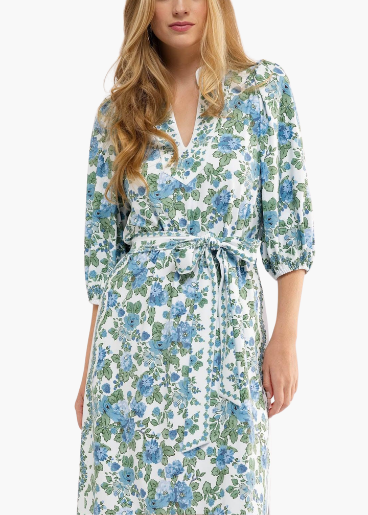 Brooks Dress in Cotswolds Scallop