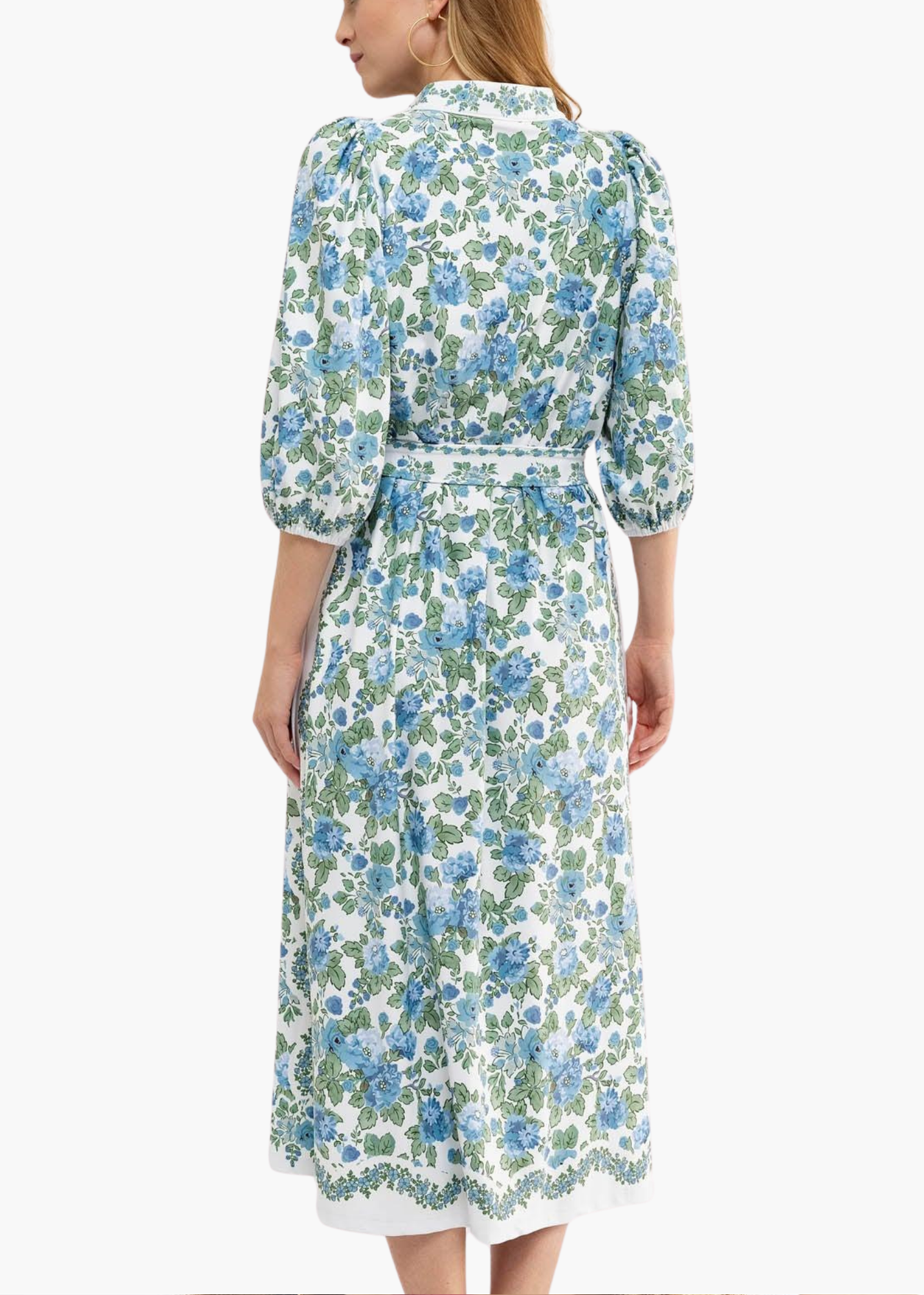 Brooks Dress in Cotswolds Scallop