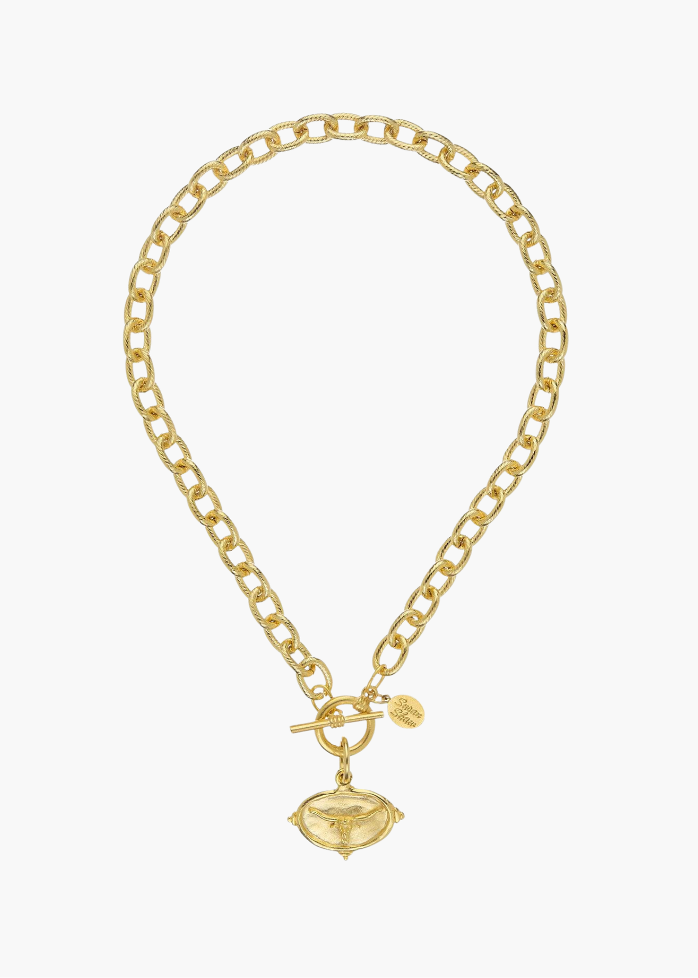 Longhorn Toggle Necklace