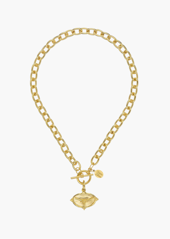 Longhorn Toggle Necklace
