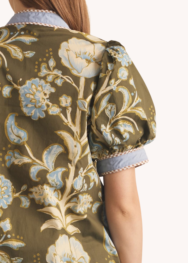 Rory Cotton Top in Olive