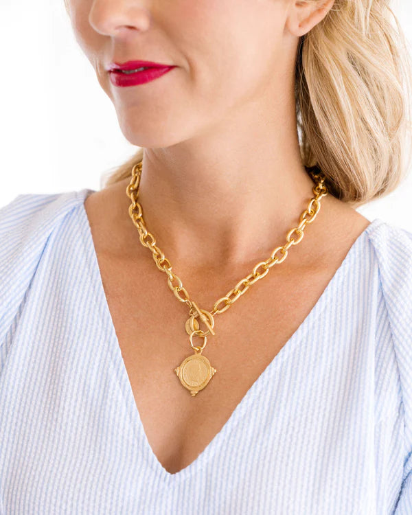 Coin Toggle Necklace