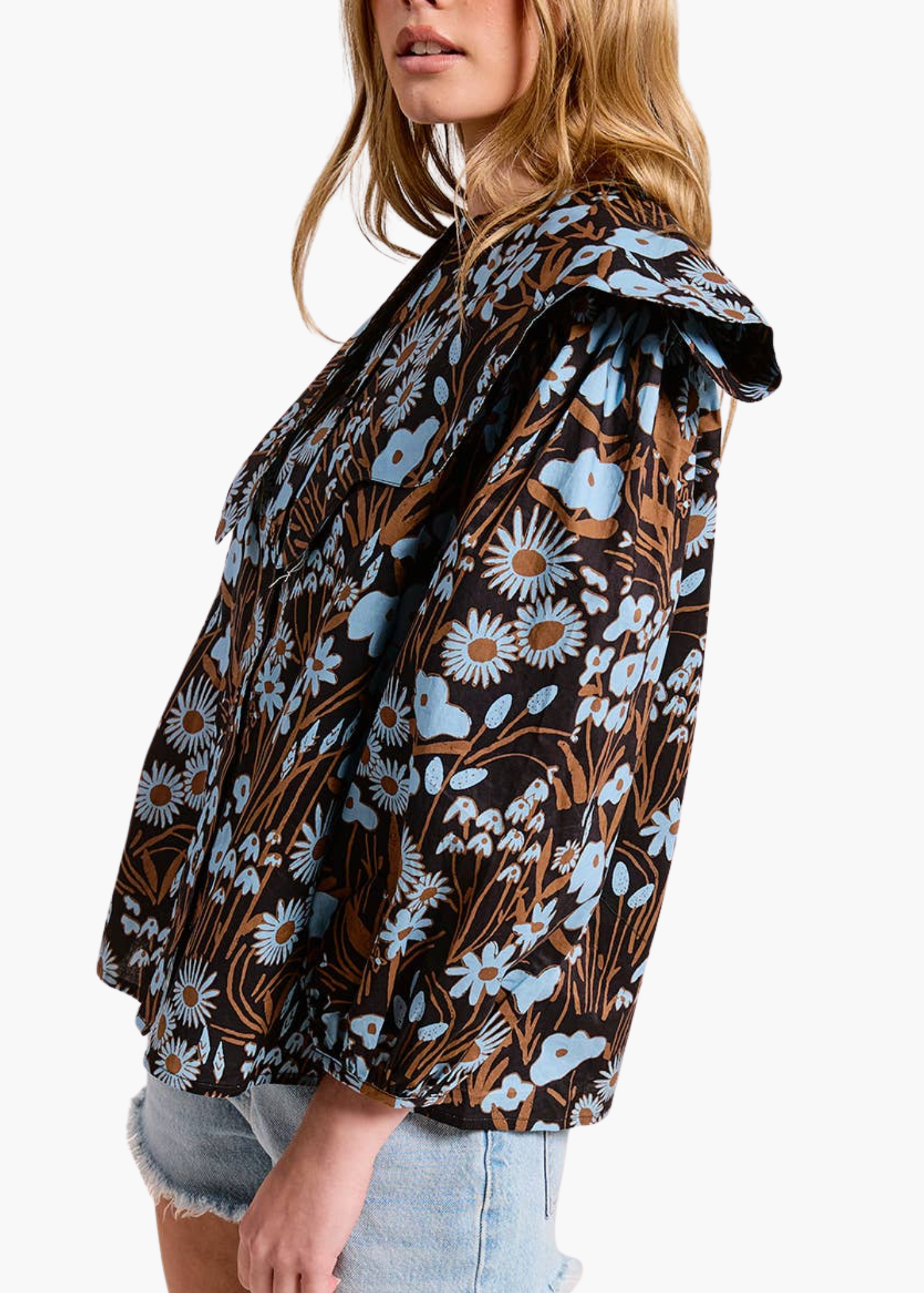 Elowen Blouse in Midnight