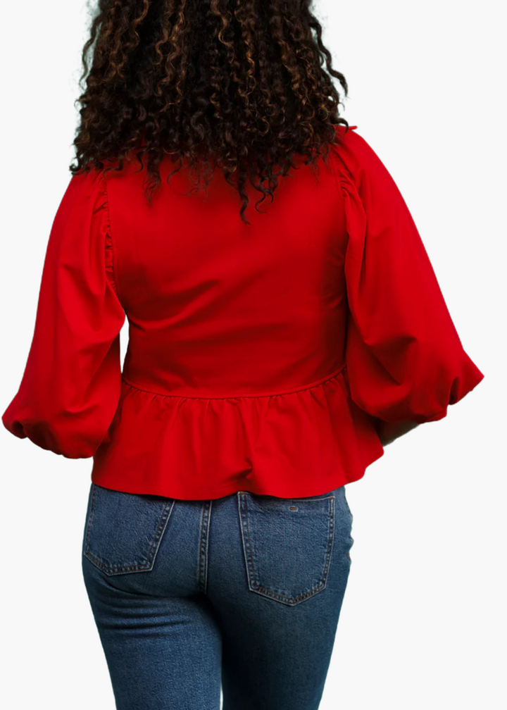 Wren Top in Red