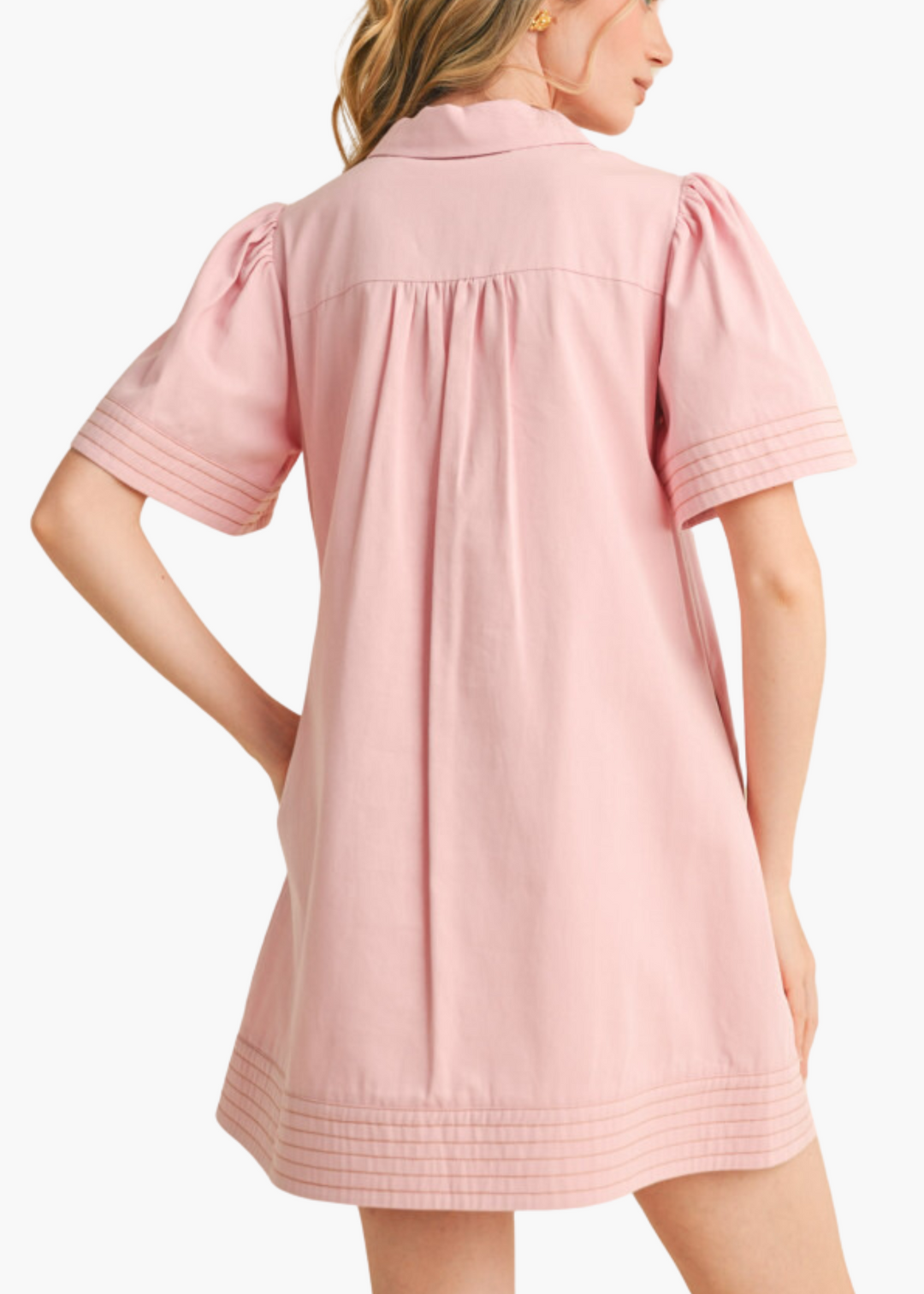 Lawson Mini Dress in Light Pink