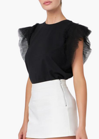 Carter Tulle Top