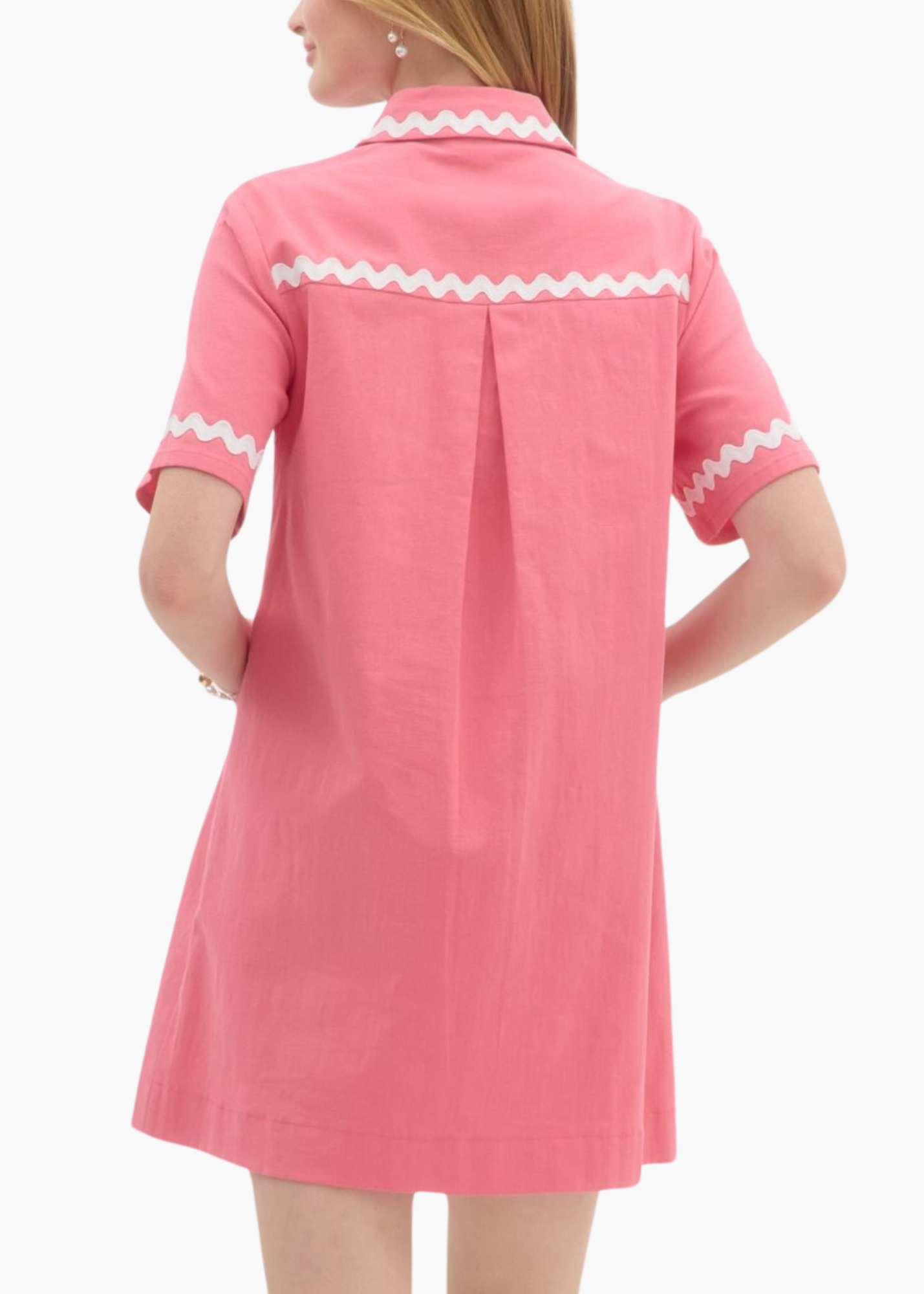 Maxine Mini Dress in Pink