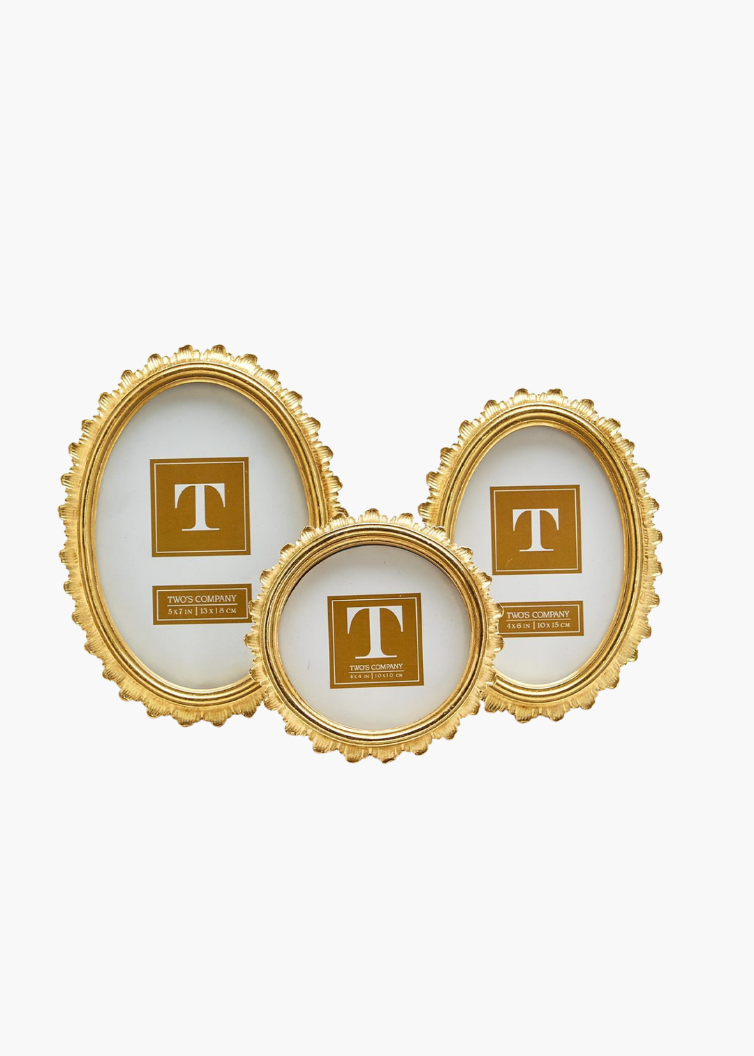 Falcate Frame in Gold